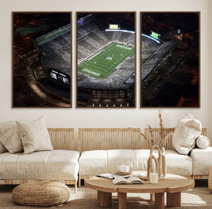 Michigan State Spartans Football Team Print - East Lansing