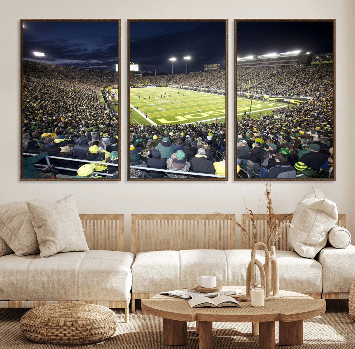 University of Oregon Ducks Football Team Print - Eugene