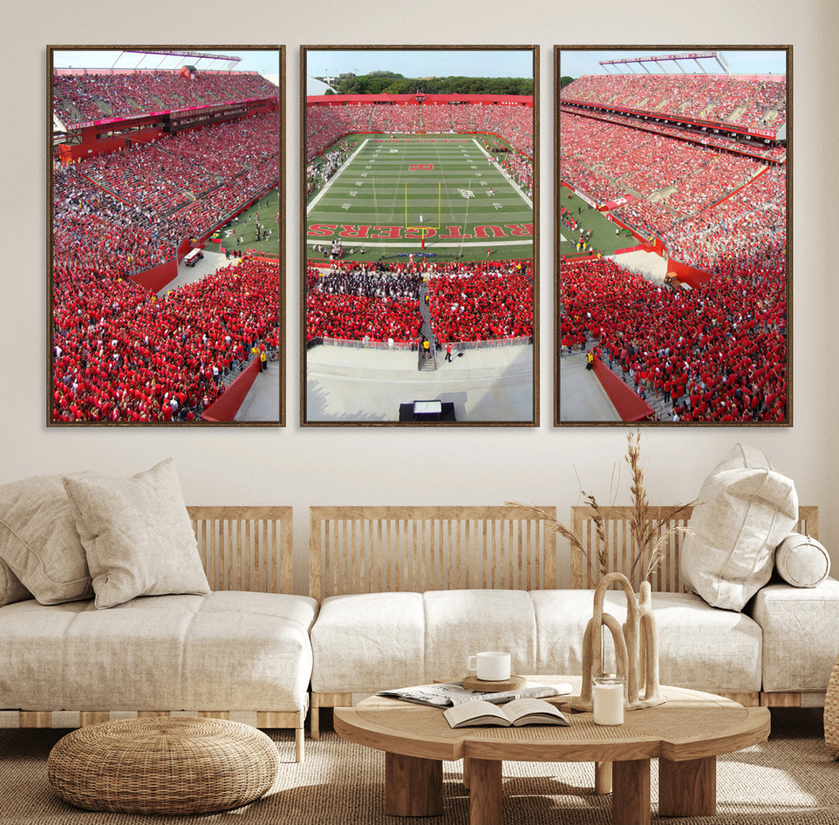 Rutgers Scarlet Knights Football Team Print - Piscataway SHI