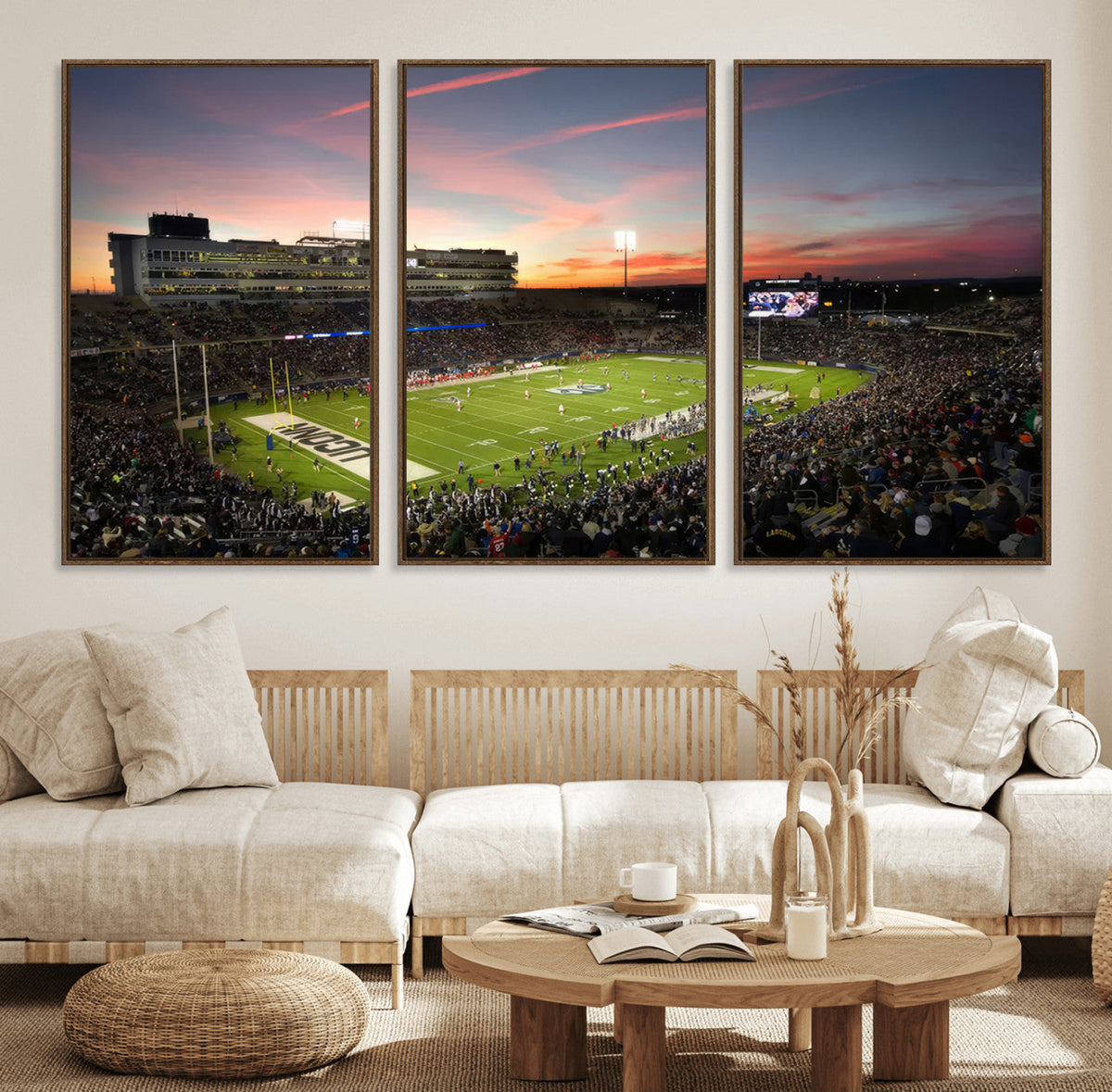 The University of Connecticut UCONN Huskies Football Team