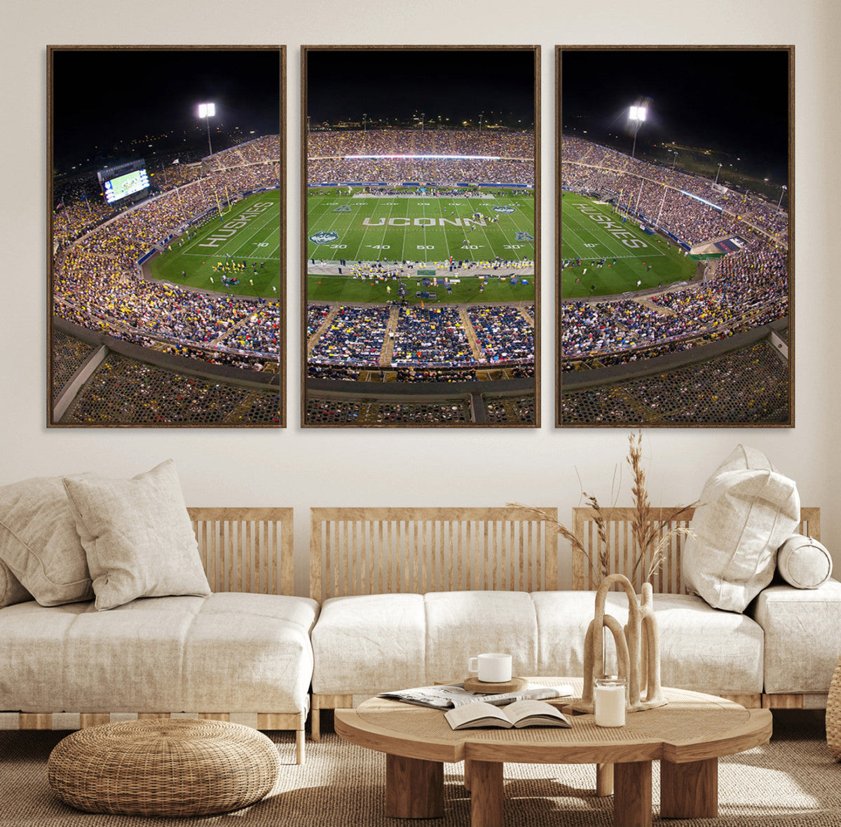 The University of Connecticut UCONN Huskies Football Team