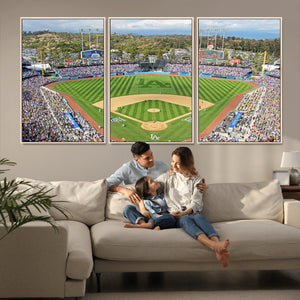 Citi Field Wall Art Print | 3-Panel New York Mets Baseball