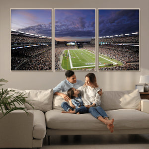 New England Patriots Football Team Print - Foxborough