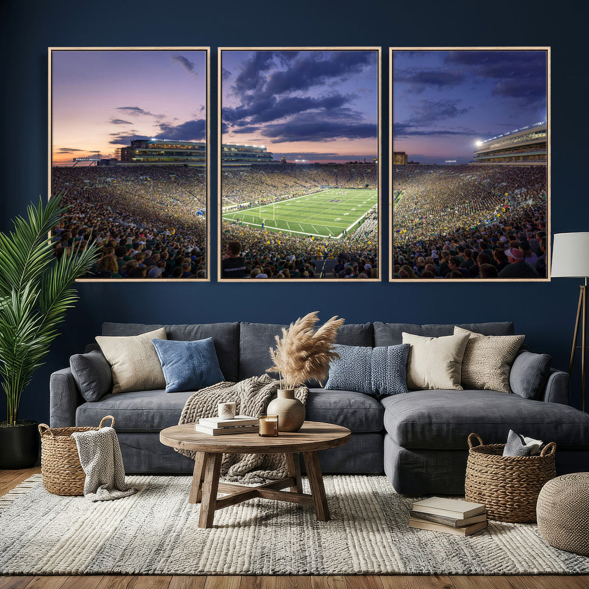 Notre Dame Fighting Irish Football Team Print - Notre Dame