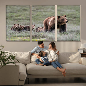 Wildlife Photography of 399 Grizzly Bear Cubs | Queen of the