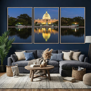 US Capitol Building Wall Art Canvas Print – Washington DC