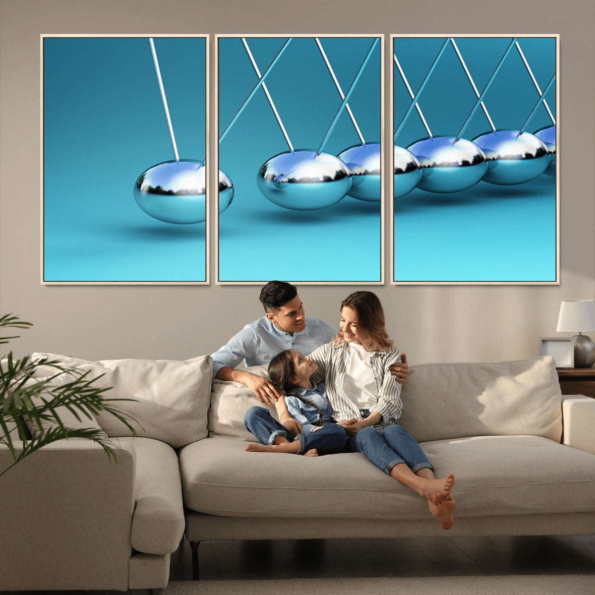 Newton Wall Art Canvas Print