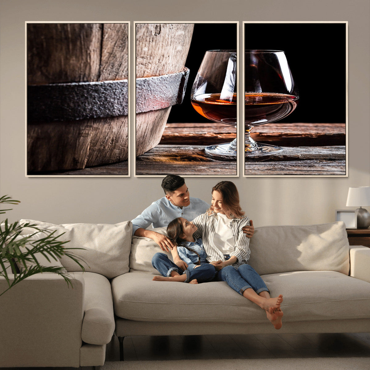 Scots Whiskey Wall Art Canvas Print