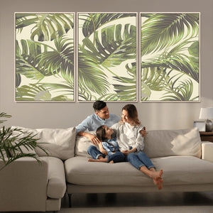 Palm Leaves Canvas Print