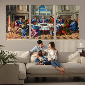 The Last Supper Multi Panel Canvas Wall Art