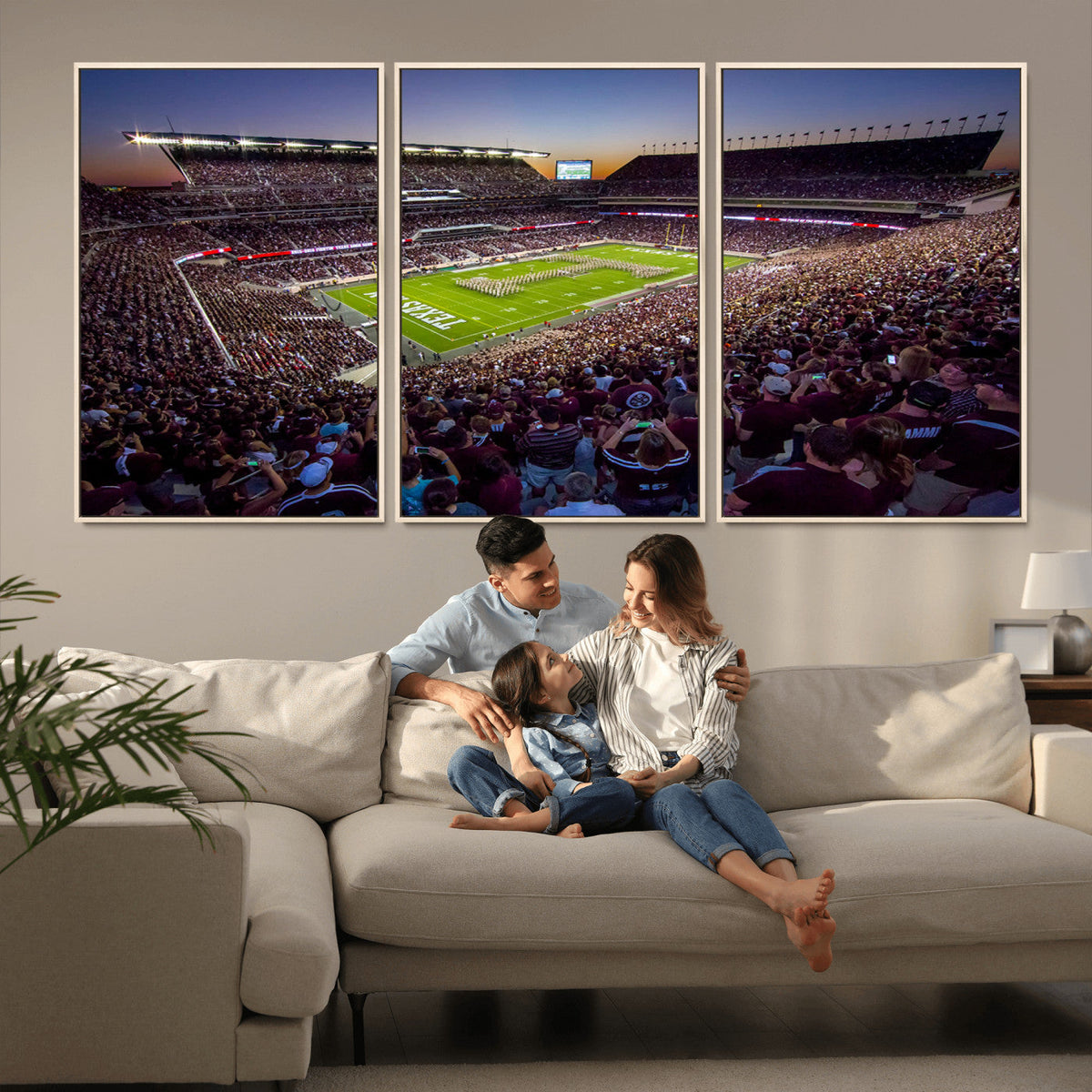 Texas A&M University Aggies Football Team Print - College