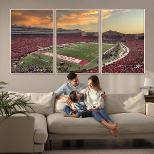 Camp Randall Stadium Wisconsin Badgers Large Wall Art Canvas