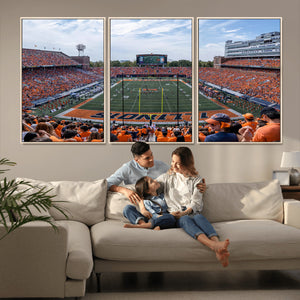 University of Illinois Fighting Illini Football Team Print