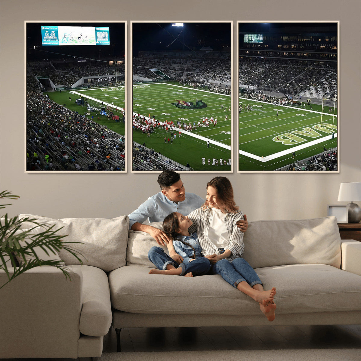UAB Blazers Football Team Print - Birmingham Protective
