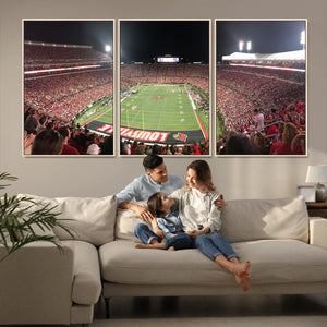 University of Louisville Cardinals Football Team Print -