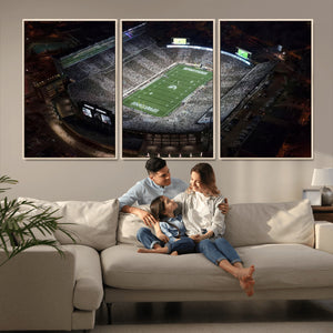 Michigan State Spartans Football Team Print - East Lansing