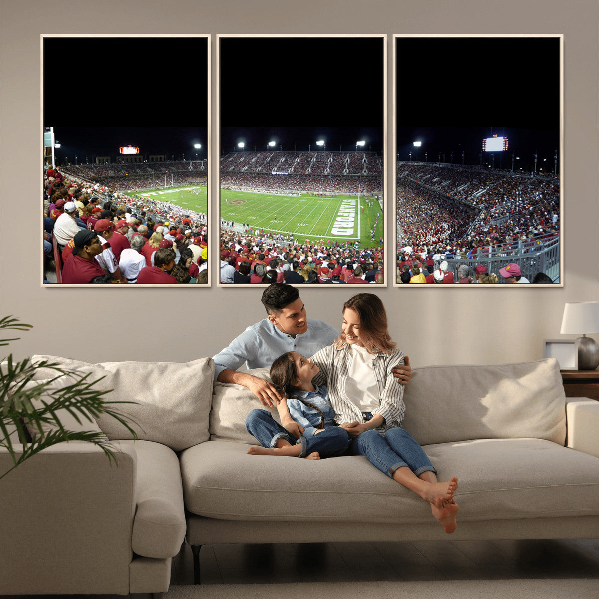 Stanford University Cardinal Football Team Print - Stanford