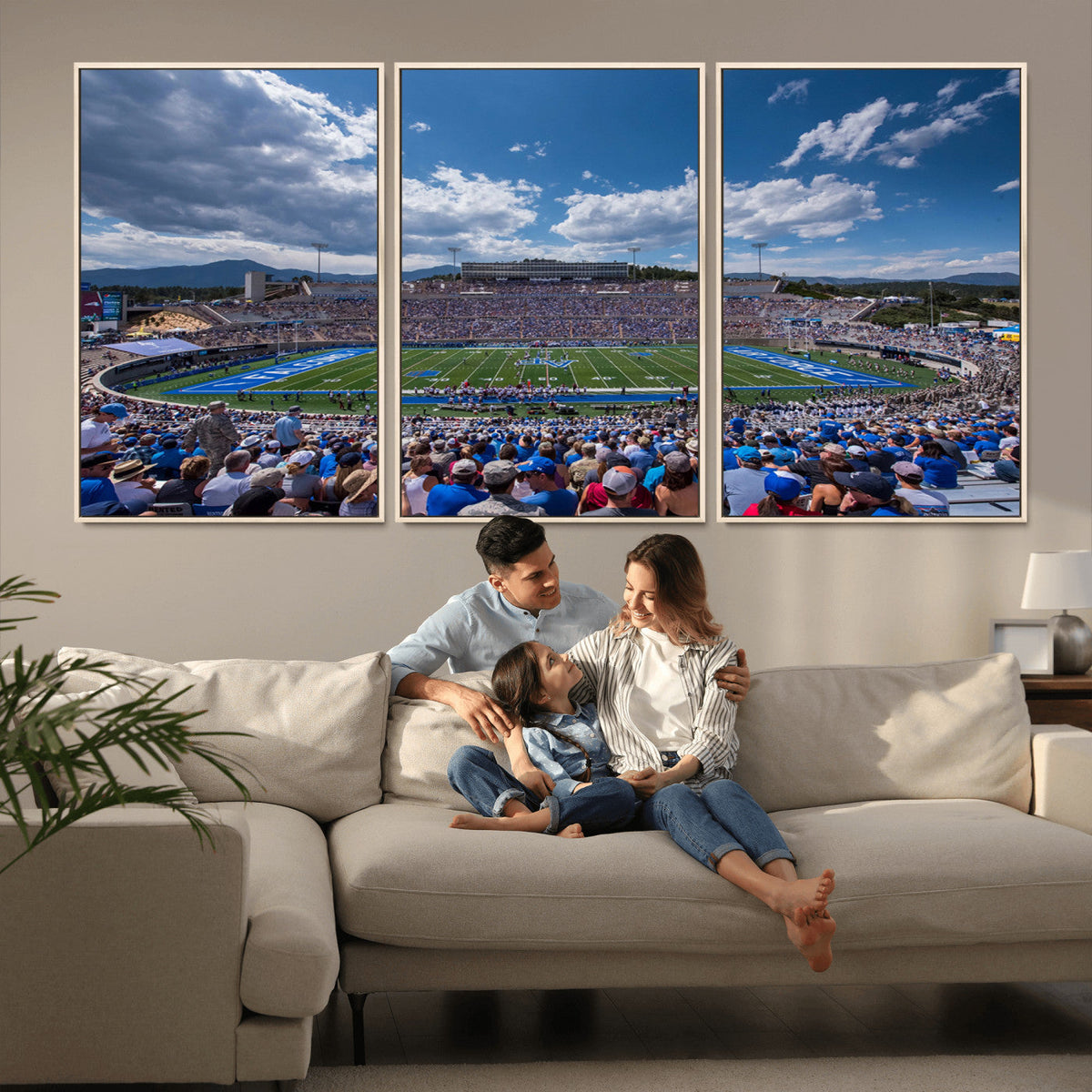 Air Force Falcons Football Team Print - Colorado Springs