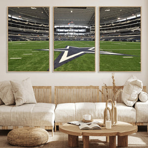 Dallas Cowboys Football Team Print - Arlington AT&T Stadium