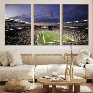 New England Patriots Football Team Print - Foxborough