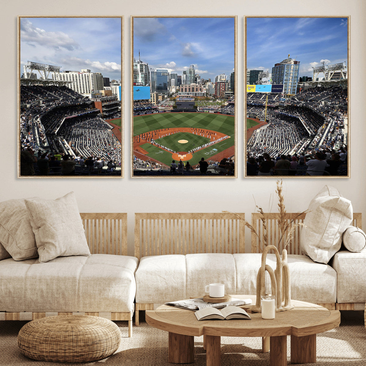 San Diego Padres Baseball Team Print - Petco Park Stadium