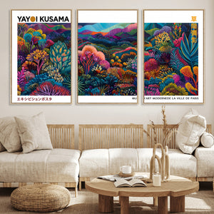 Framed Yayoi Kusama 1986 Wall Art Print – Japanese Wall Art