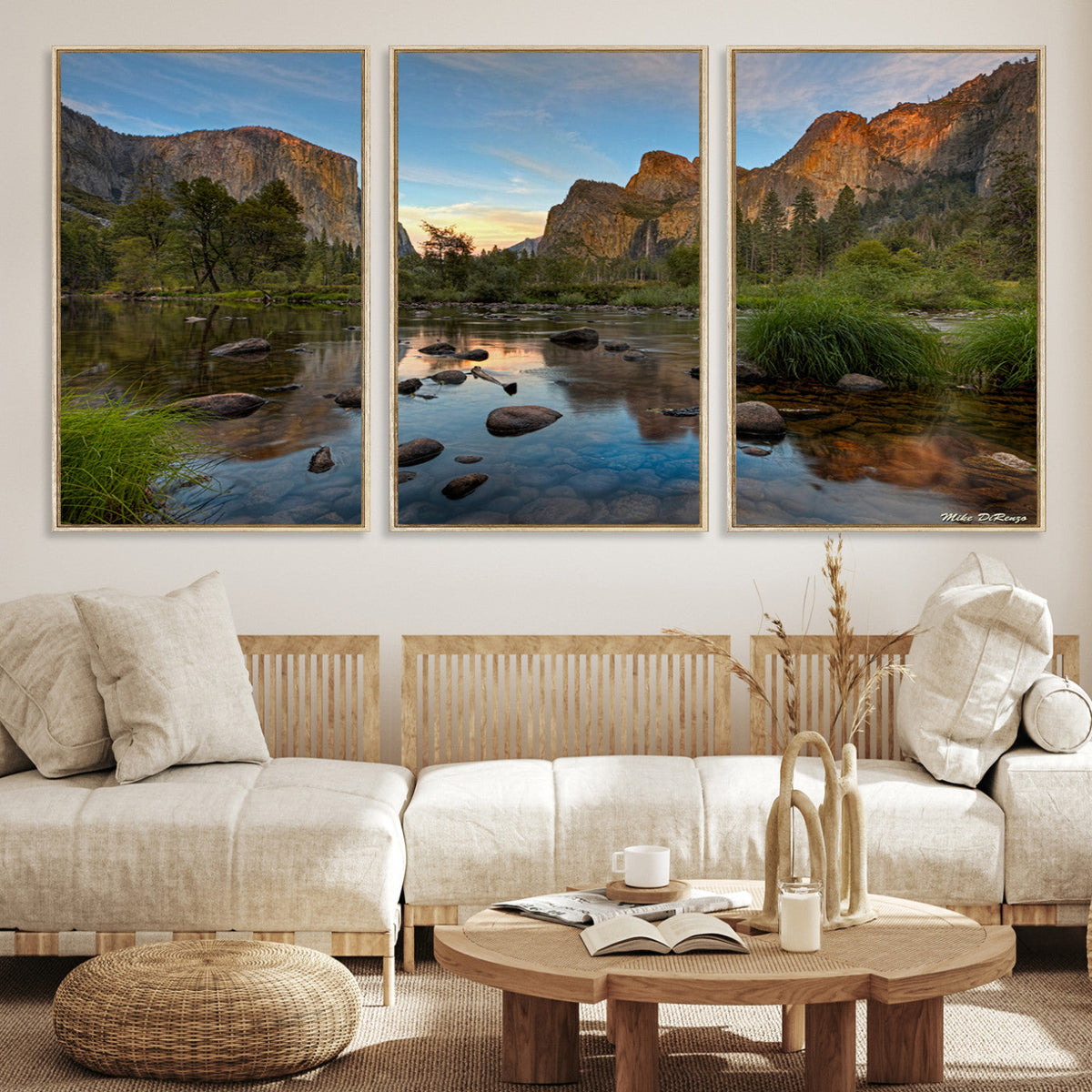 Yosemite Valley Wall Art Canvas Print – Framed El Capitan