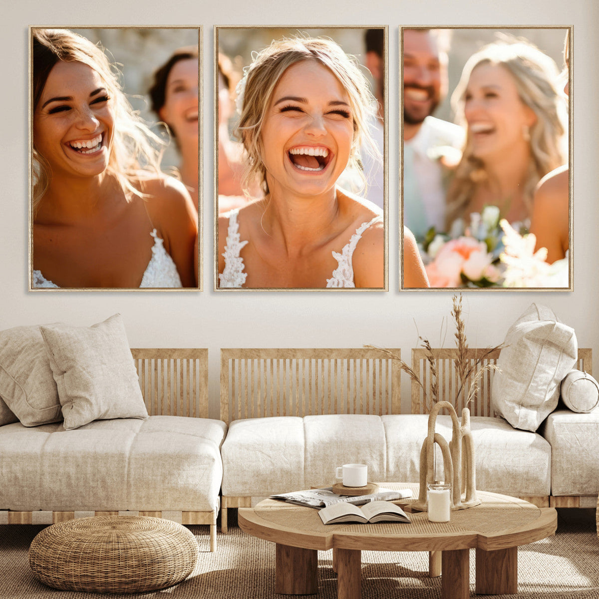 Custom Canvas Print, Personalized Photo Wall Art Unique
