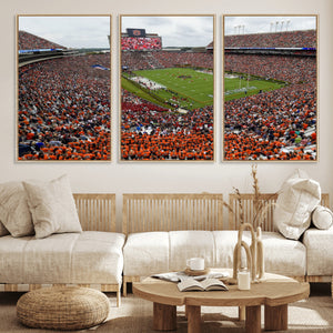 Jordan-Hare Stadium Wall Art Canvas Print, College Sports
