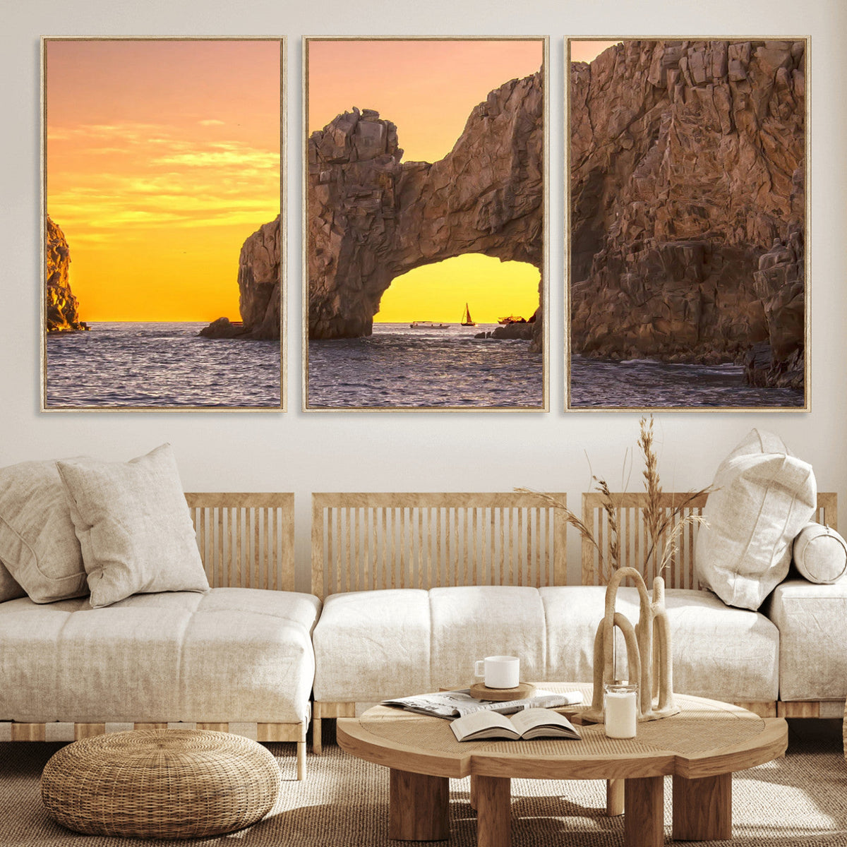 El Arco Cabo San Lucas Ocean Arch Wall Art Canvas Print