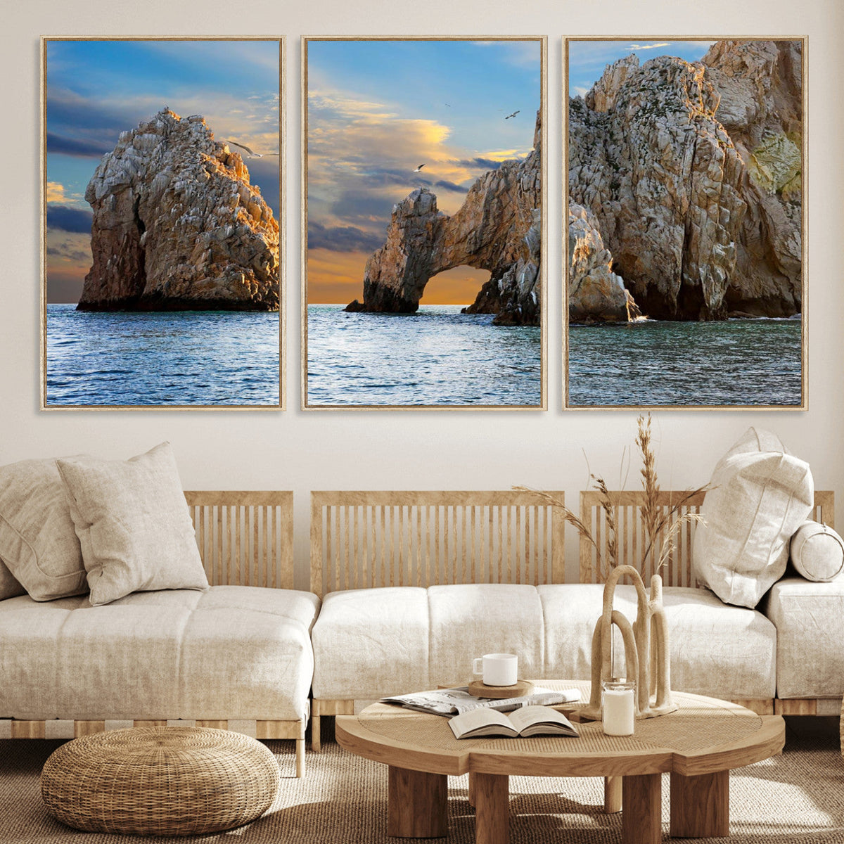 The Arch Cabo San Lucas Ocean Arch Wall Art Canvas Print,