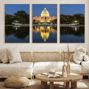 US Capitol Building Wall Art Canvas Print – Washington DC