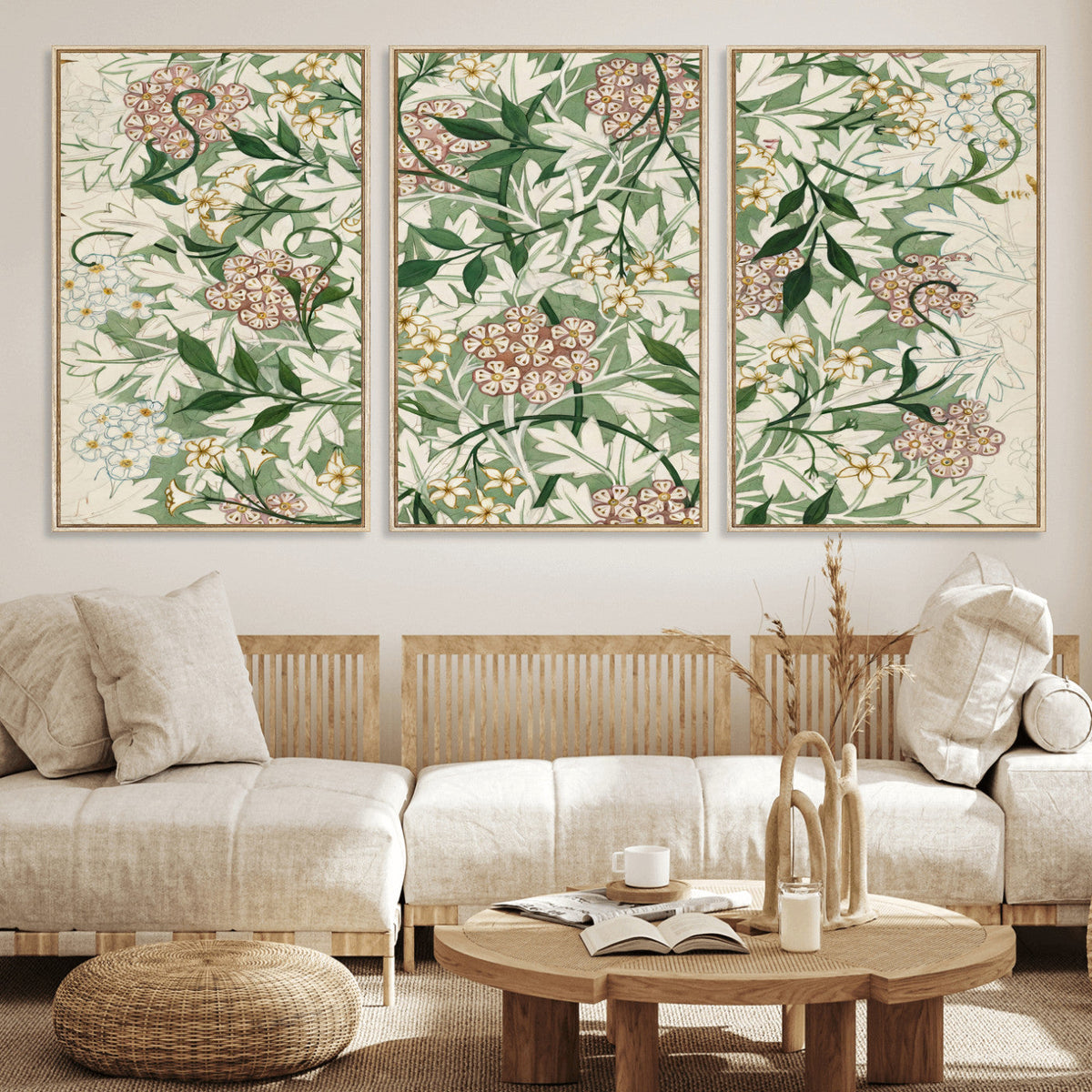 William Morris Jasmine 1872 Canvas Wall Art — Arts and