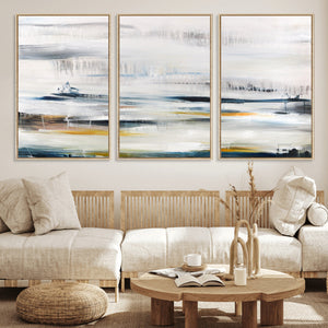 Soft Color Abstract Canvas Print