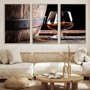 Scots Whiskey Wall Art Canvas Print