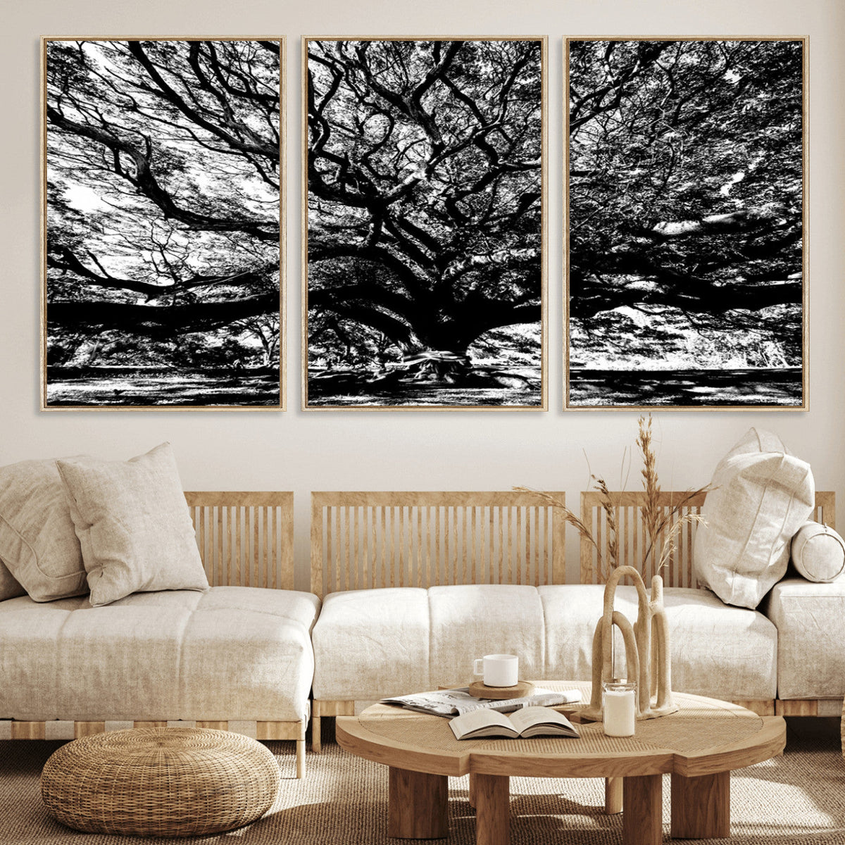 Mighty Angel Oak Wall Art | Angel Oak Tree Art Print