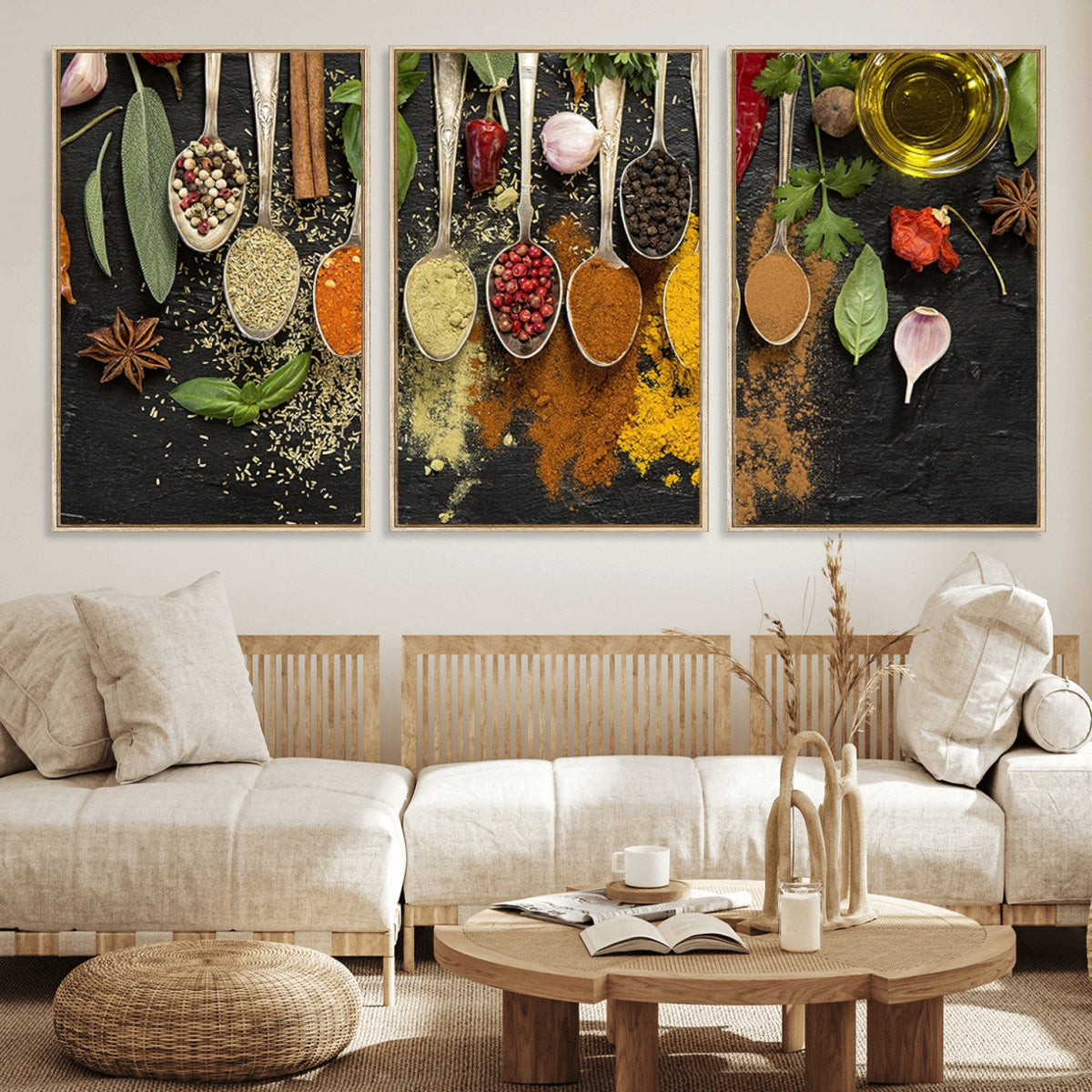 Spices Wall Art Canvas Print
