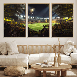 Columbus Crew Soccer Team Print - Columbus Crew Stadium Wall