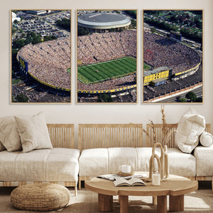 Michigan Wolverines Football Team Print - Ann Arbor Michigan
