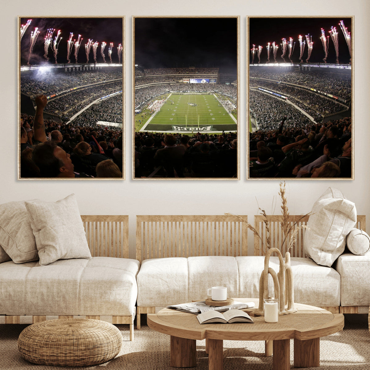 Eagles Field Stadium Wall Art - Philadelphia Eagles Football