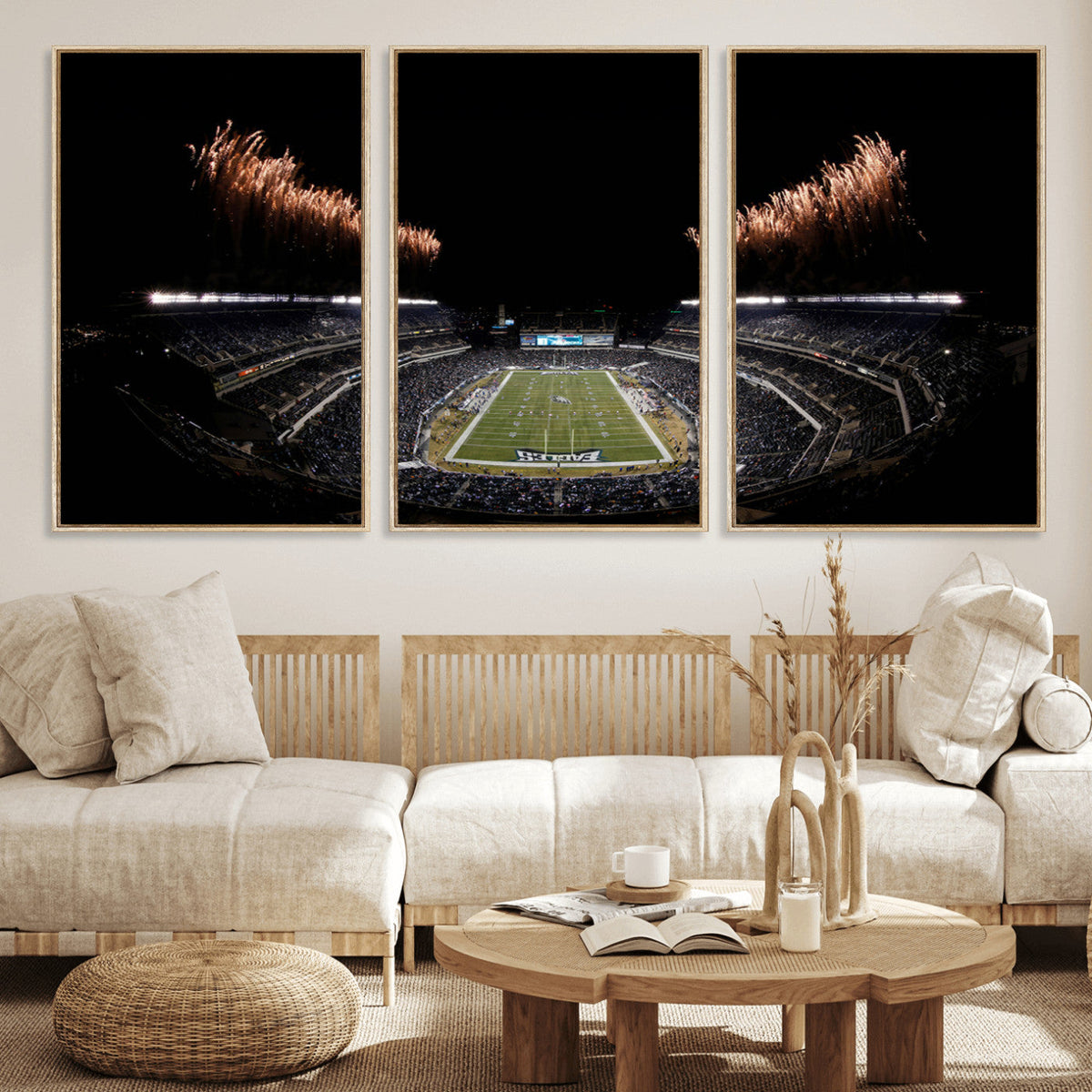Eagles Field Stadium Wall Art | Philadelphia Eagles Football