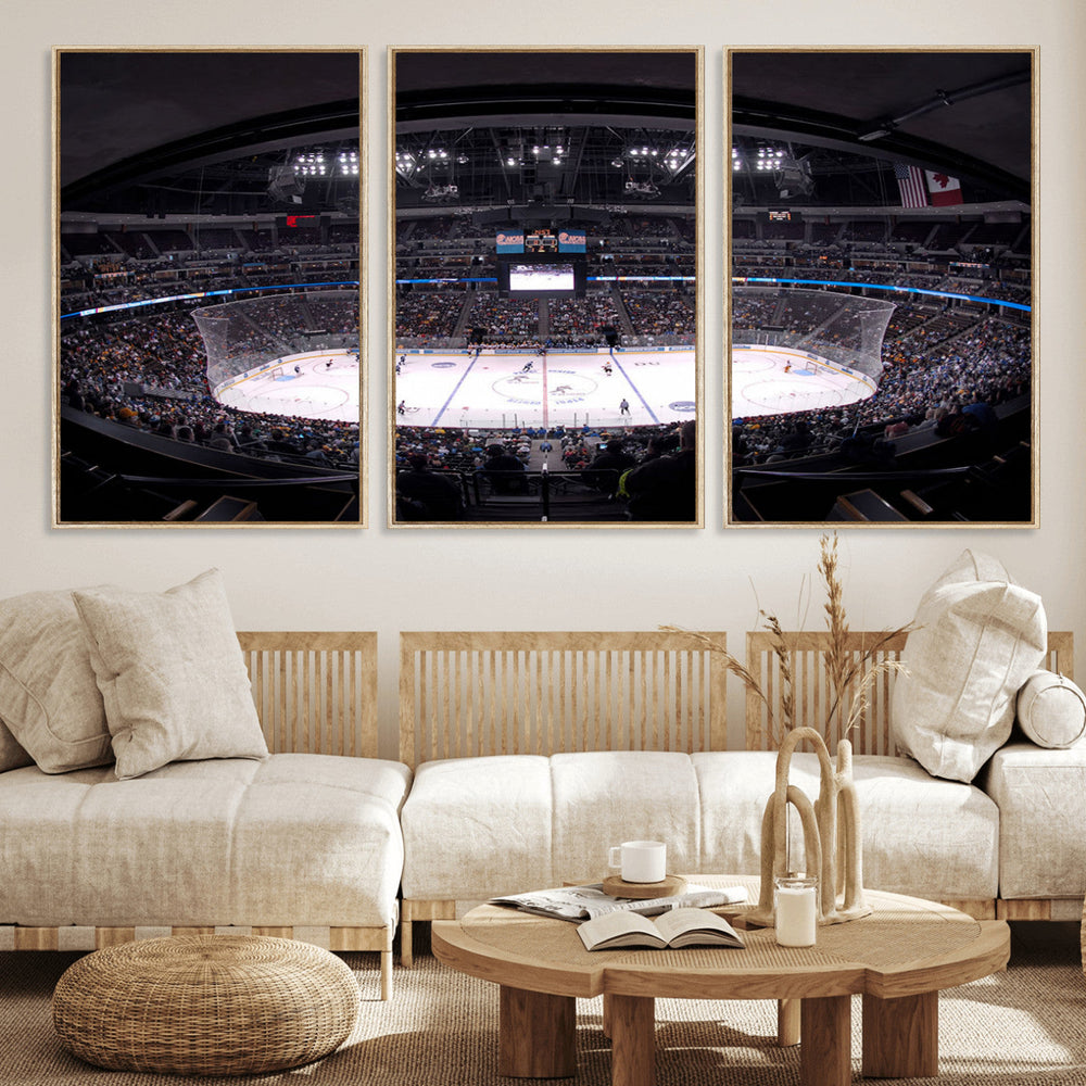Ball Arena Denver Colorado Avalanche Hockey Team Wall Art