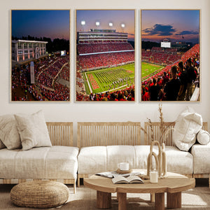 NC State Wolfpack Football Team Print - Raleigh