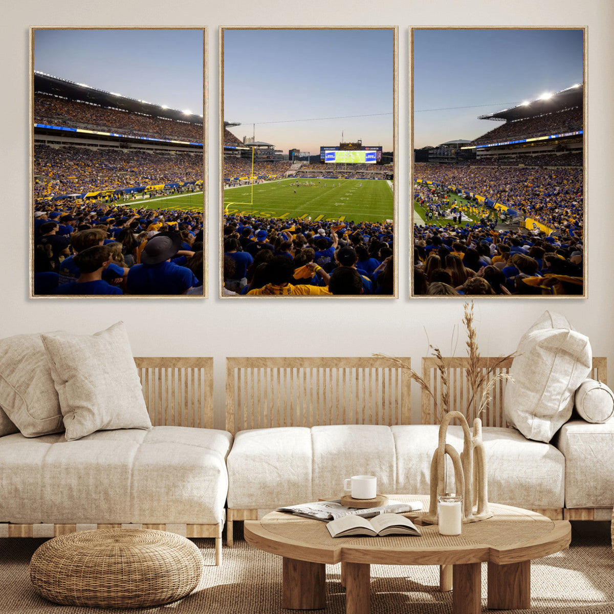 Pittsburgh Panthers Football Team Print - Pittsburgh