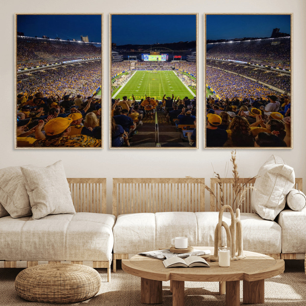 Pittsburgh Panthers Football Team Print - Pittsburgh