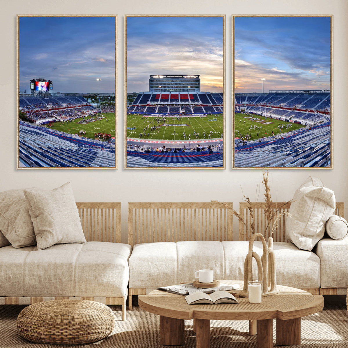 Florida Atlantic University Owls Football Team Print - Boca