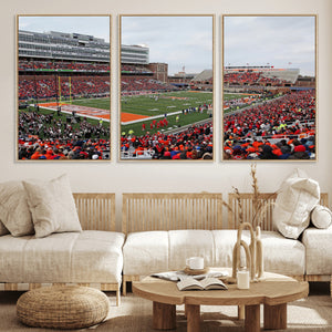 University of Illinois Fighting Illini Football Team Print -