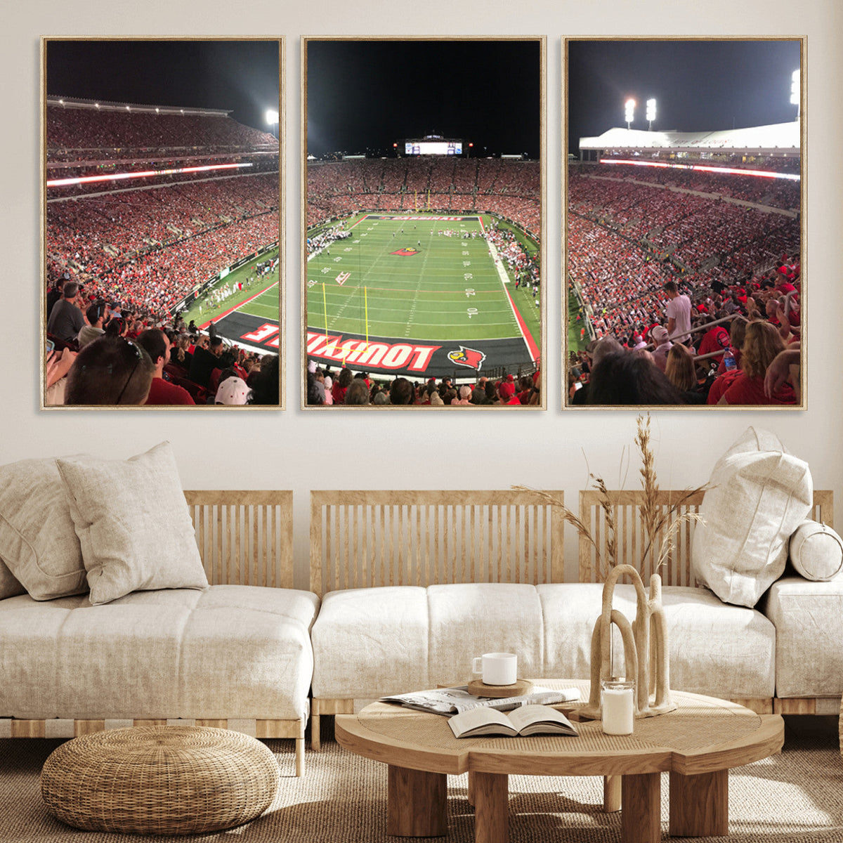 University of Louisville Cardinals Football Team Print -
