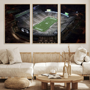 Michigan State Spartans Football Team Print - East Lansing
