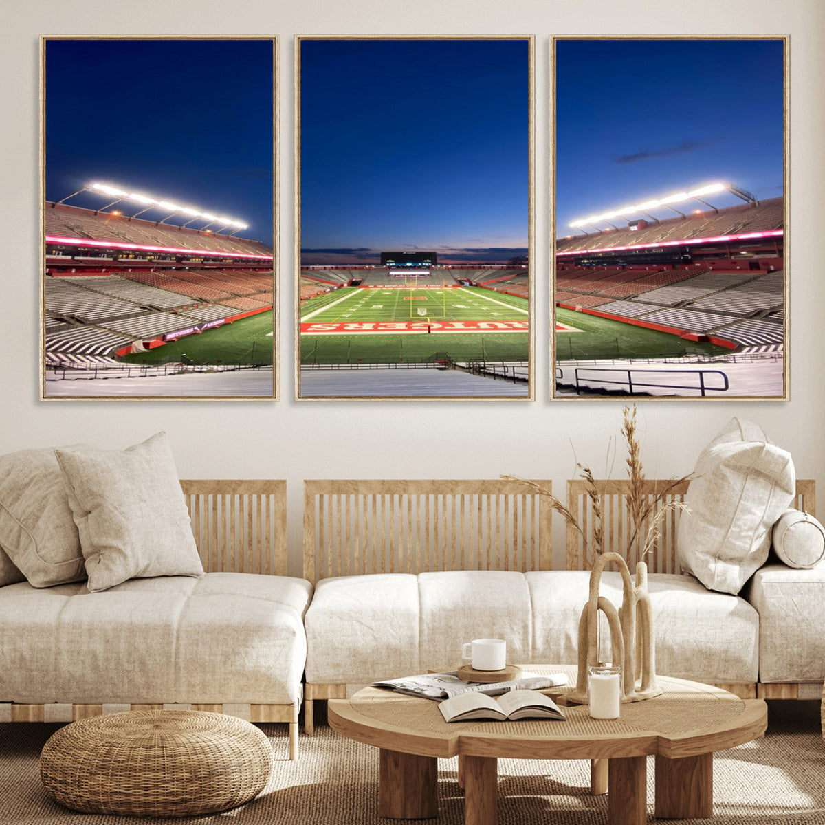 Rutgers Scarlet Knights Football Team Print - Piscataway SHI